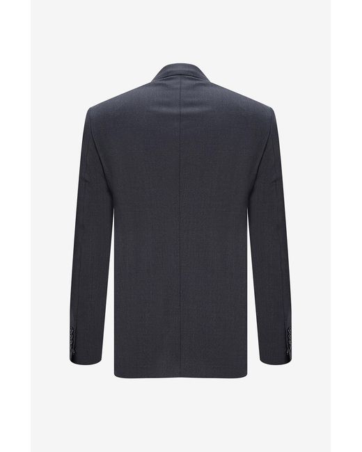 Tom Ford Blue Long-Sleeved Suit Jacket And Suit Pants for men