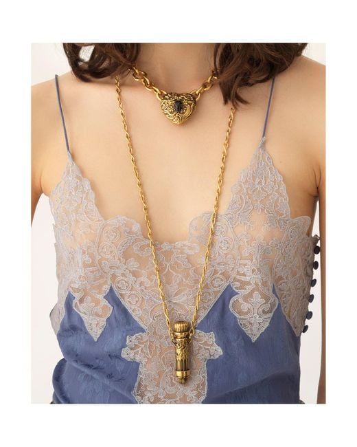 Chloé Blue Camisole Top
