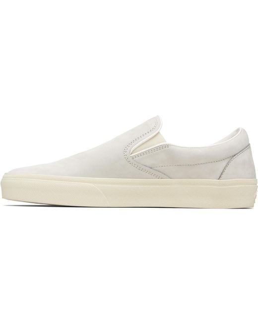 Tom Ford White Suede Sneakers for men