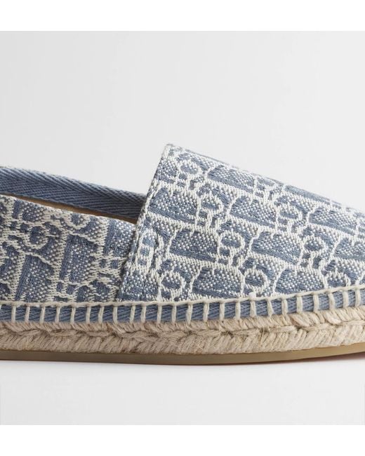 Dior Gray Siroco Espadrille for men