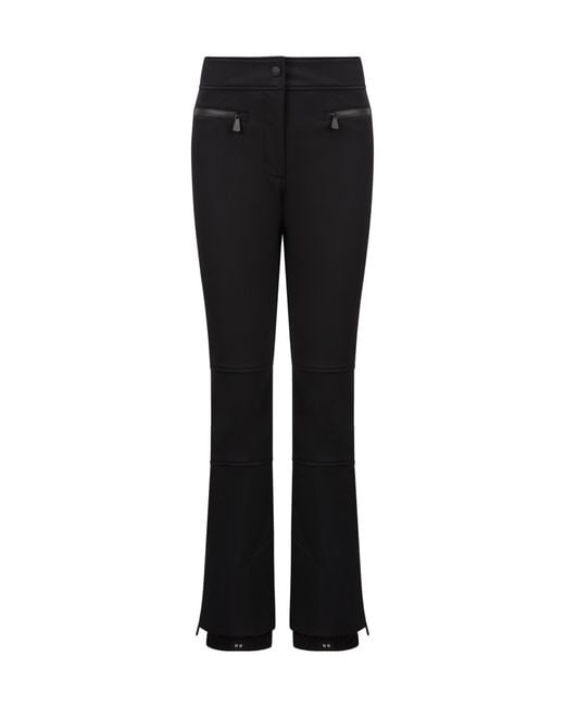 Moncler Black Grenoble Panelled Ski Trousers