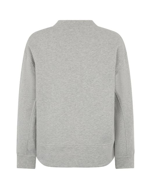 Peserico Gray Crewneck Sweatshirt