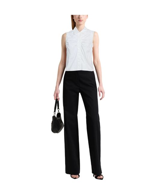Rag & Bone White Solid Colour Shirts Blouses