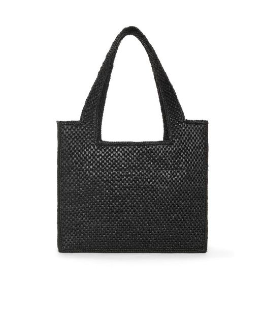Loewe Black Font Medium Tote Bag