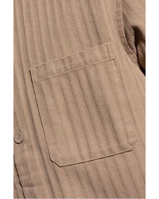 Samsøe & Samsøe Natural Samsøe Samsøe Ribbed Jacket for men