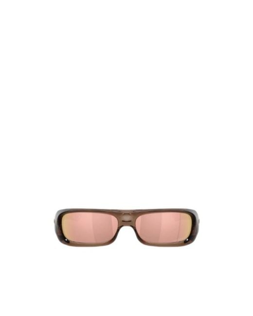 Oakley Pink Rectangle Permian Sunglasses