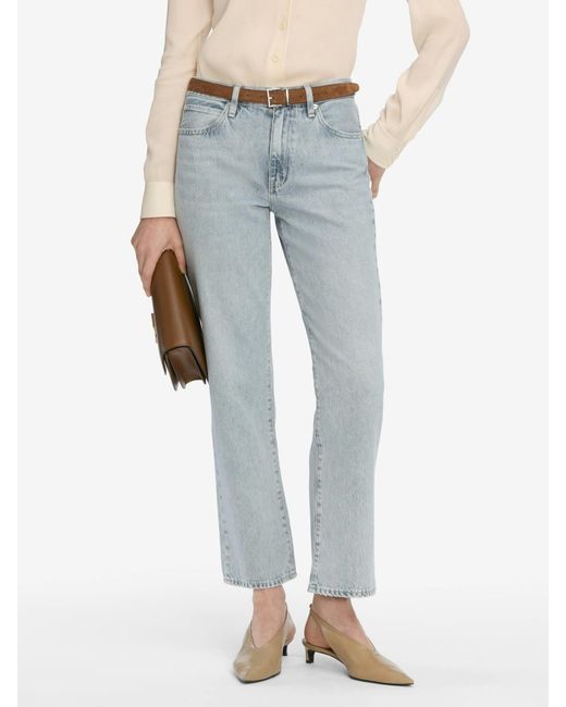 FRAME Gray The Hang Jeans