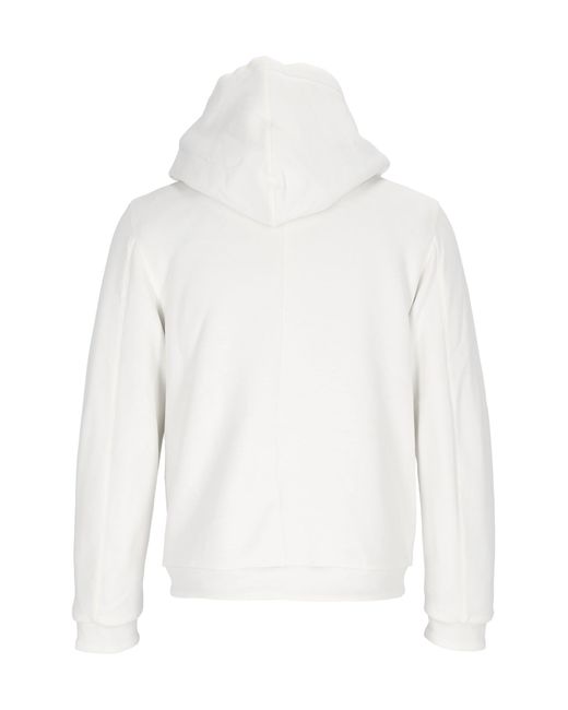 K-Way White Reversible Logo Coat