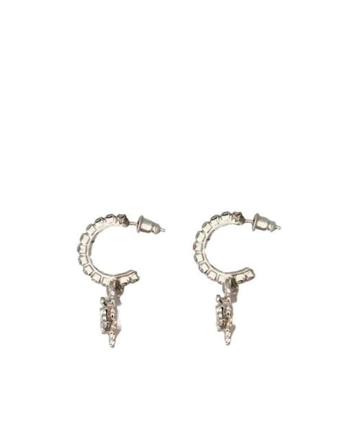 Roger Vivier Metallic Efflorescence Earrings
