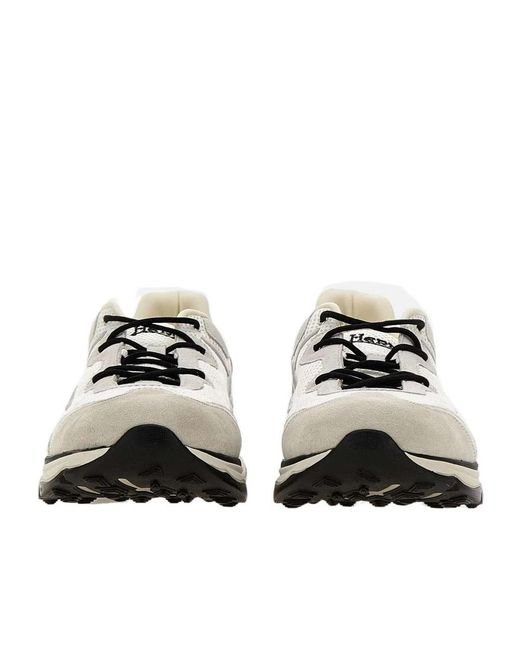 Herno White Maggiore Mesh Panel Low-Top Sneakers for men