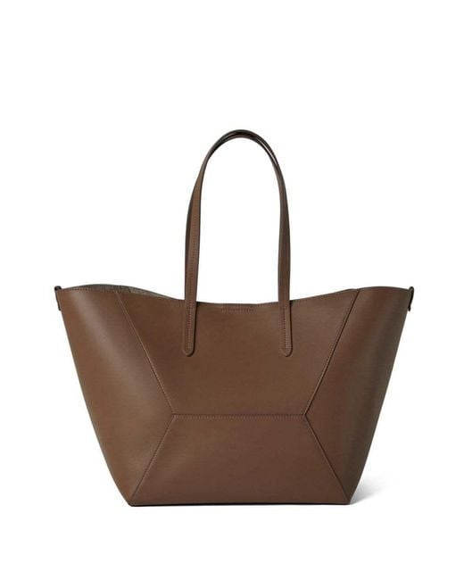 Brunello Cucinelli Brown Monili Shopping Bag