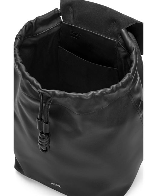 Loewe Black Flamenco Backpack for men