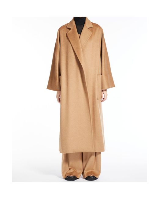Max Mara Natural Elegant Camel Outerwear For The Modern