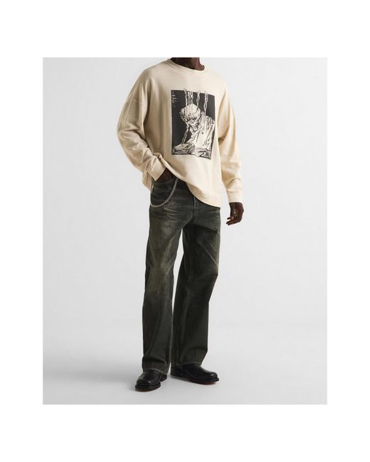 Our Legacy White Crew Sweatshirt for men