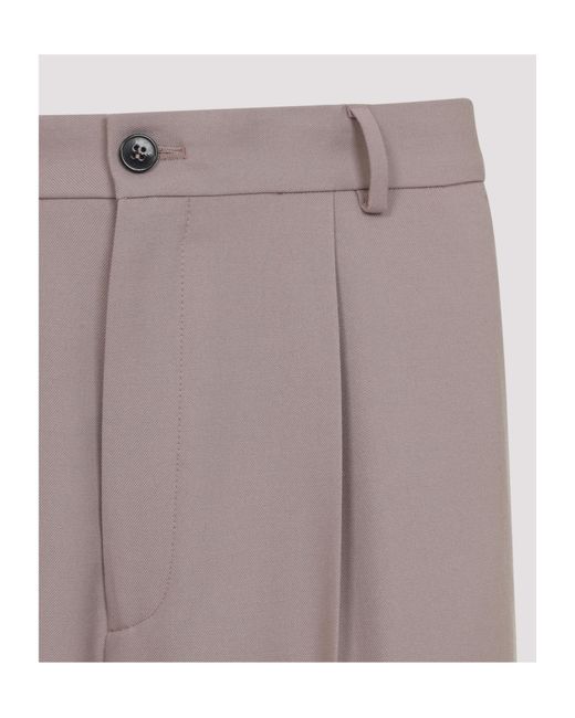Dries Van Noten Gray Penrud Pants for men