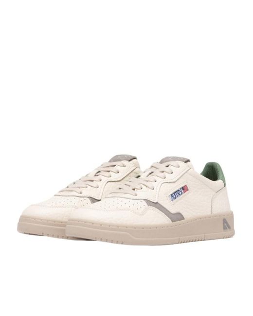 Autry Natural Medalist Low-Top Sneakers for men