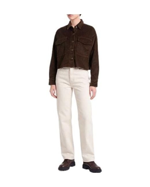 Rag & Bone Brown Corduroy Shirt