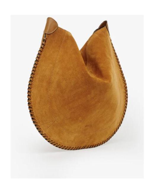 Isabel Marant Brown Oskan Hobo Soft Bag