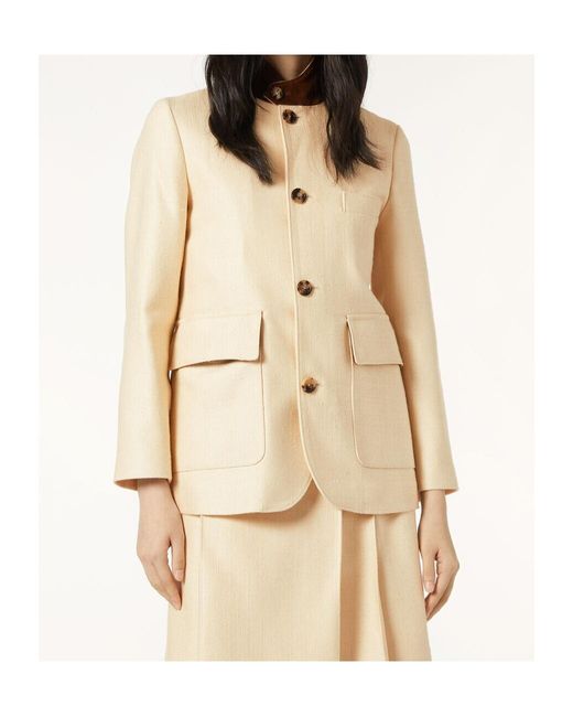 Loro Piana Natural Long-Sleeved Casual Jacket