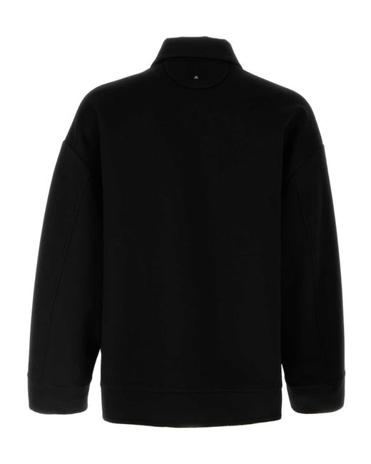 Valentino Black Zip-Up Long-Sleeved Jacket for men