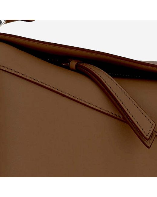 Loewe Brown Puzzle Edge Shoulder Bag