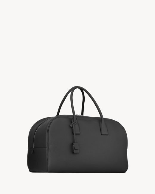 Saint Laurent Black Medium Bowling Duffle Bag for men