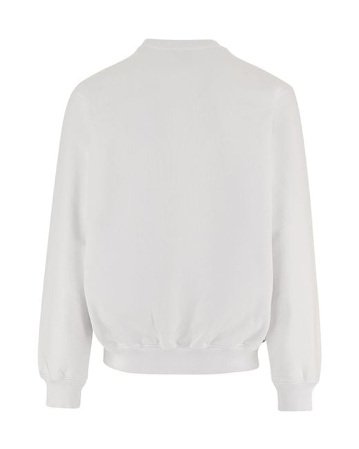 Casablanca White Logo Detailed Sweatshirt for men