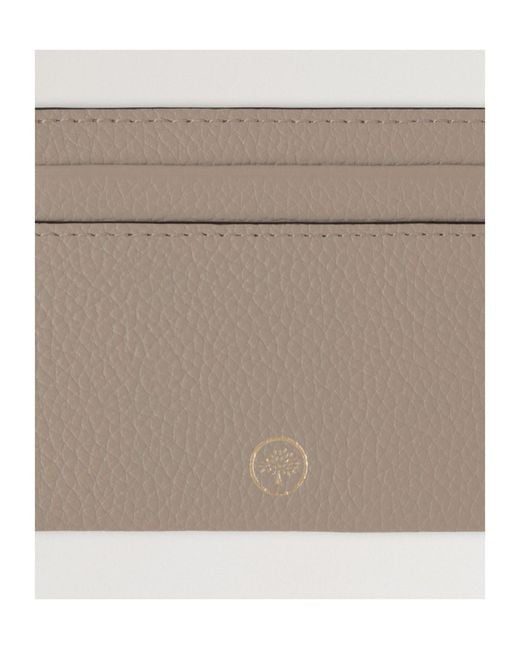 Mulberry Gray Calf-Leather Cardholder