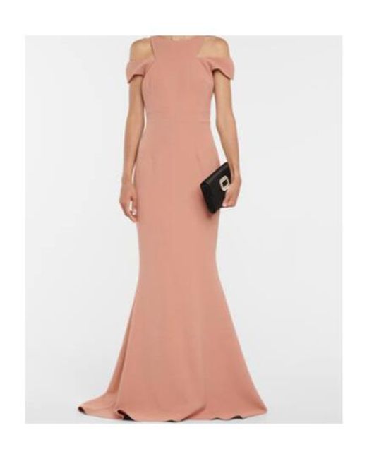 Safiyaa Pink Crepe Dress