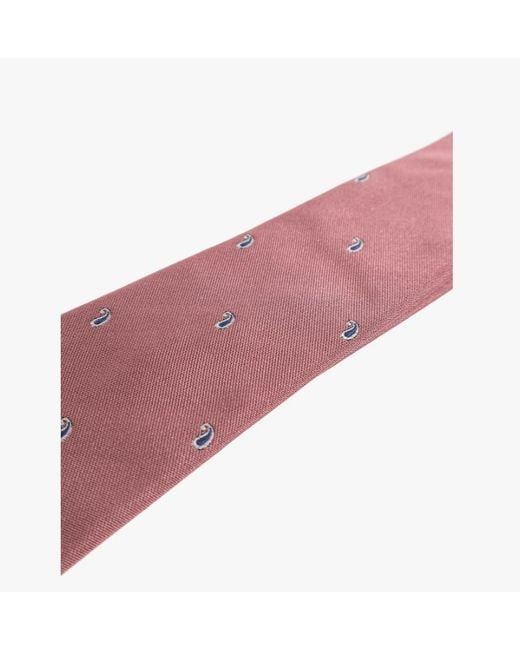 Paul Smith Pink Pointed Tie for men