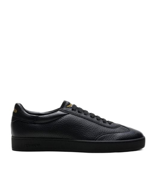 Church's Black Lace-Up Low-Top Casual Shoes for men
