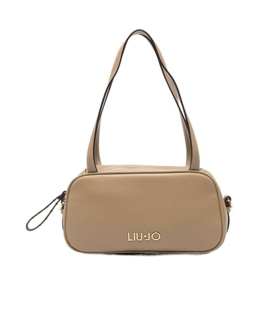 Liu Jo Natural Logo Small Shoulder Bag