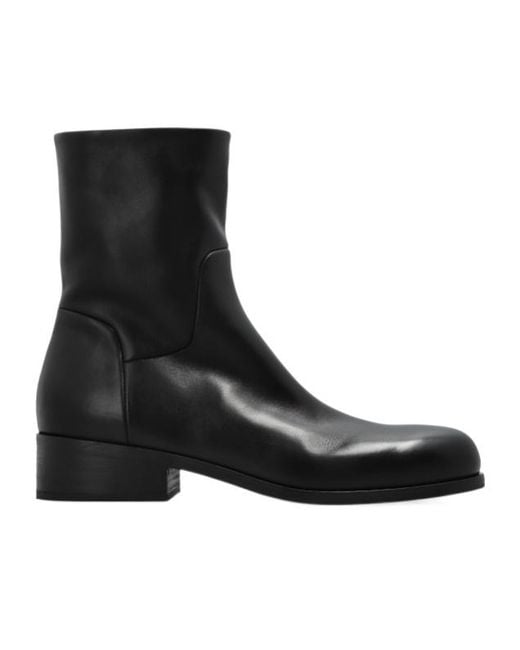 Marsèll Black Marsèll Zip Ankle Boots