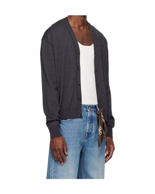 Jacquemus Blue Long-Sleeved Knitwear for men
