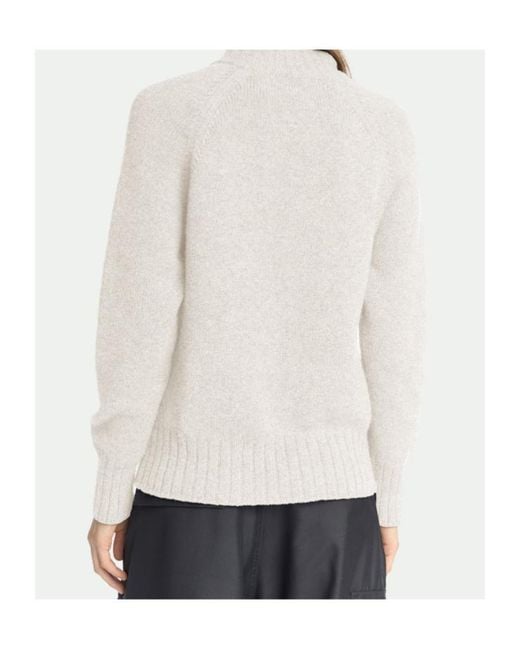 Malo White Zip Raglan Bomber