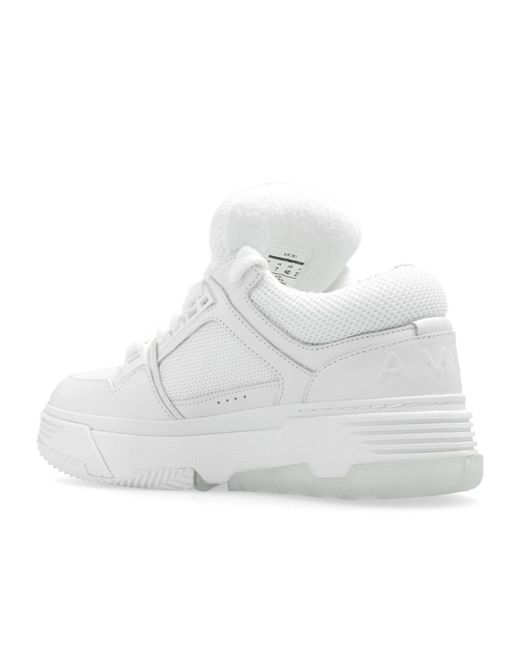 Amiri White Ma-1 Leather Sneakers