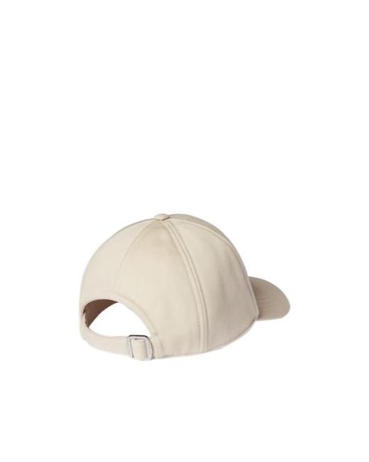 Gucci Natural Embroidered Logo Baseball Hat for men