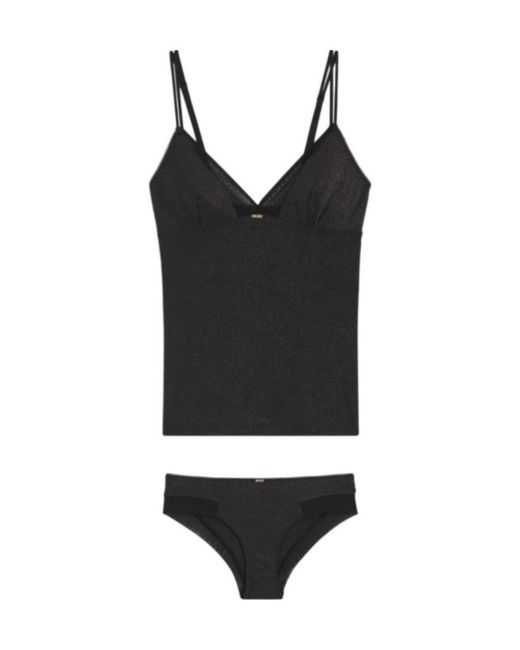 Boss Black Boss Lace-Trimmed Tank Top