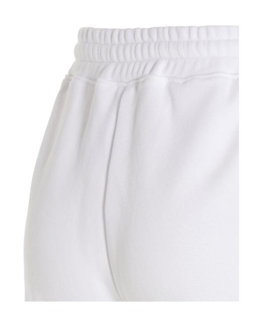 Moschino White X Kellogs' Logo-Printed Track Shorts