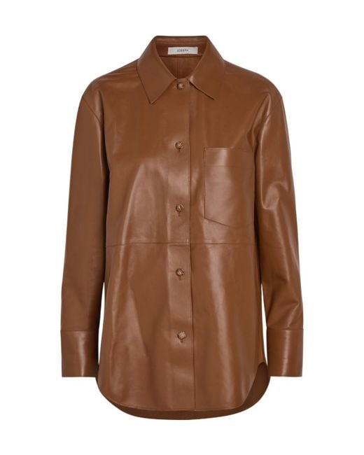 Joseph Brown Penna Leather Jacket