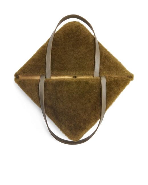 Loewe Natural Puzzle Fold Medium Tote Bag