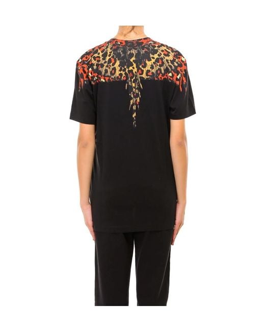 Marcelo Burlon Black Wing Printed T-Shirt