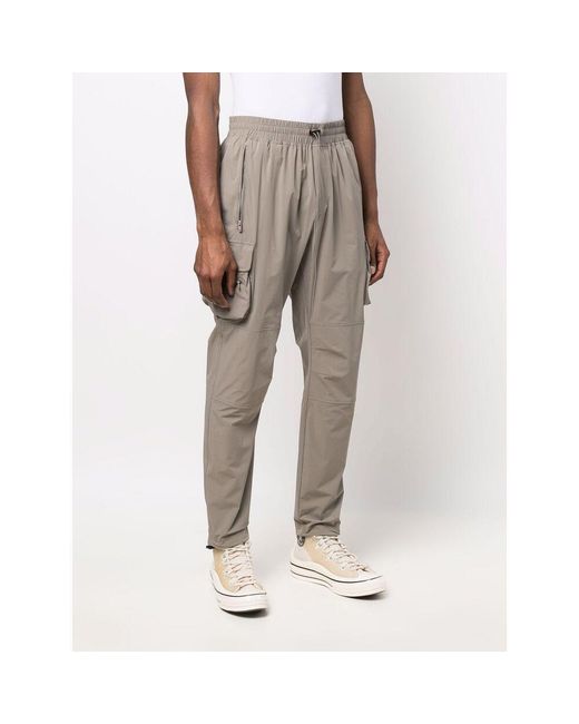 Represent Gray Logo Casual Pants for men