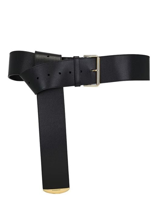 Givenchy Black Voyou Large Belt