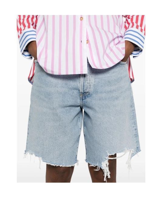 Agolde Blue Belt Loop Jeans