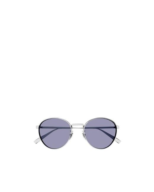 Dunhill White Round-Frame Sunglsses for men