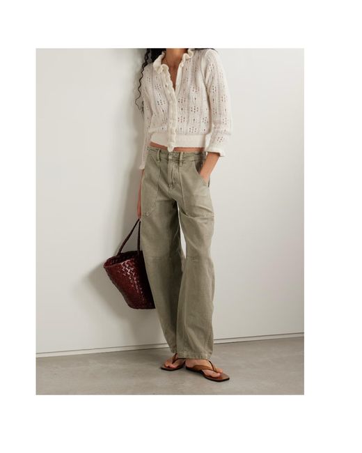 Doen White Long-Sleeved Cardigan
