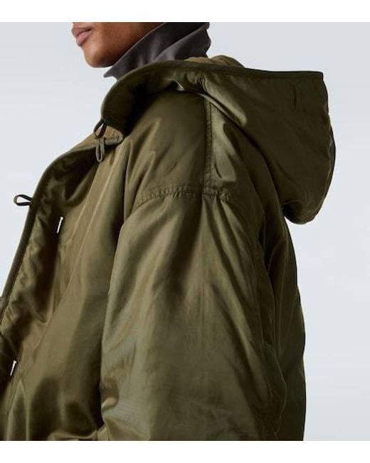Visvim Green Greely Corps Reversible Down Parka for men
