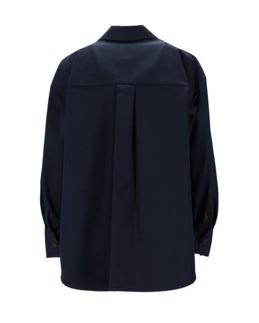 P.A.R.O.S.H. Blue Button-Down Shirt