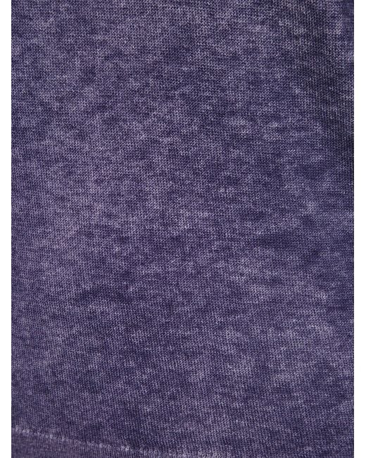 Avant Toi Blue Crew Neck Sweater